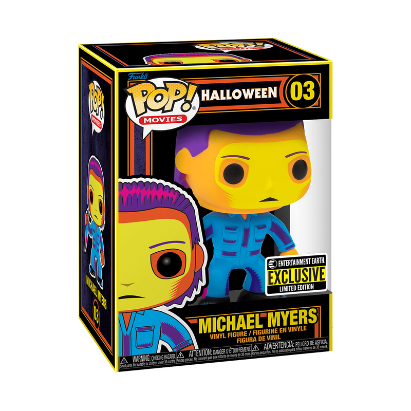 Tom Morga signed EE Exclusive LE Blacklight Michael Myers Funko Pop! #03 (Pre-Order)