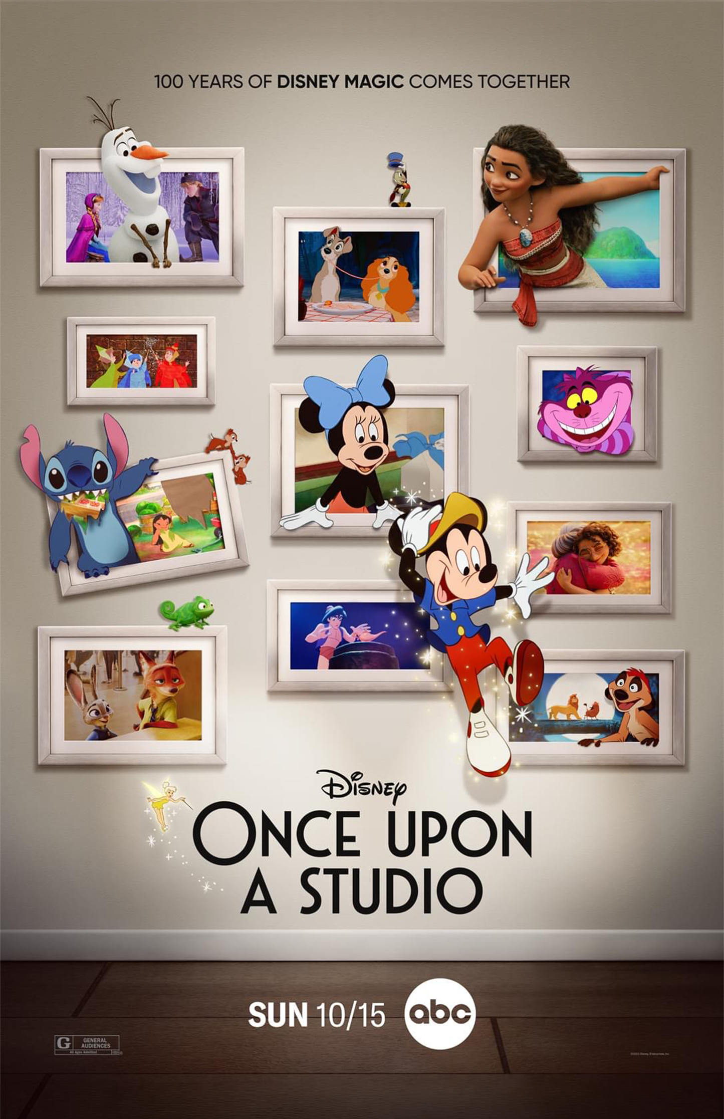 Kaitlyn Robrock Signed Disney's Once Upon A Studio 11x17 Poster – Pre-Order