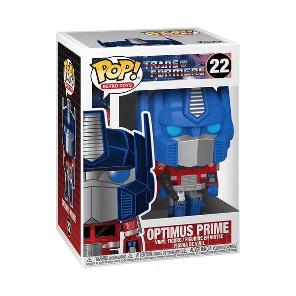 Neil Kaplan signed Transformers Optimus Prime Funko Pop! #22 (Pre-Order)