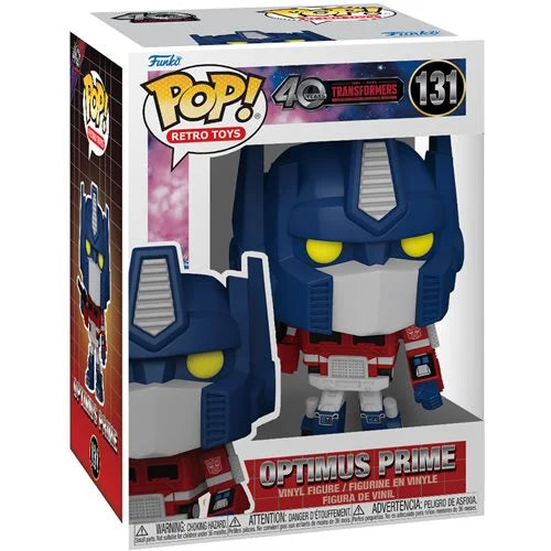 Peter Cullen signed 40 Years of Transformers Optimus Prime Funko Pop! #131 Pre-Order