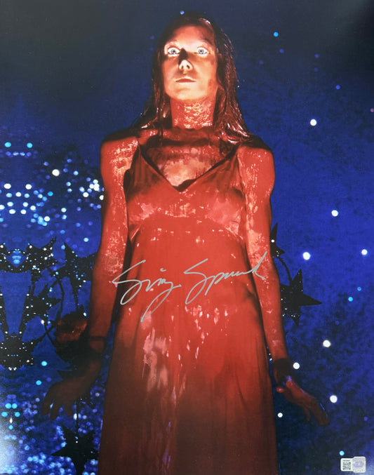 Sissy Spacek signed 16x20 Carrie photo