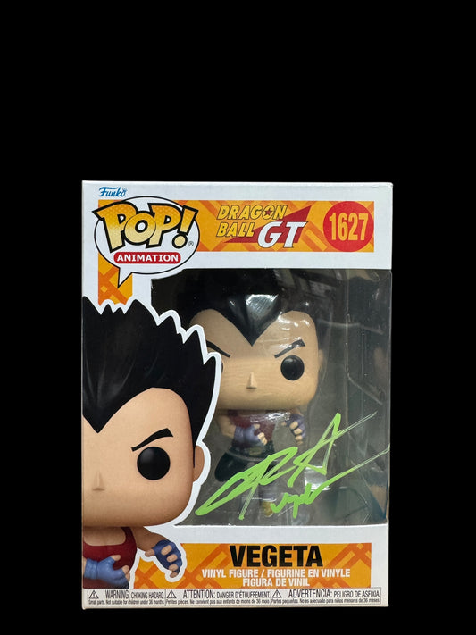 Chris Sabat signed Dragon Ball GT Vegeta Funko Pop!