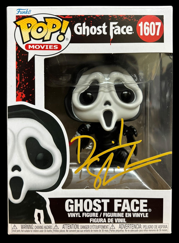 Dave Sheridan signed Ghost Face Funko Pop! (Yellow)