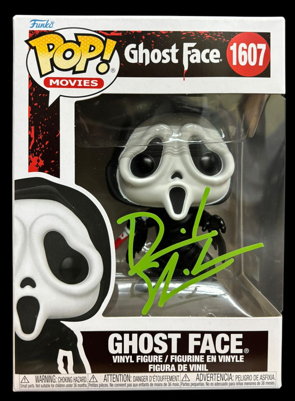 Dave Sheridan signed Ghost Face Funko Pop! (Green)