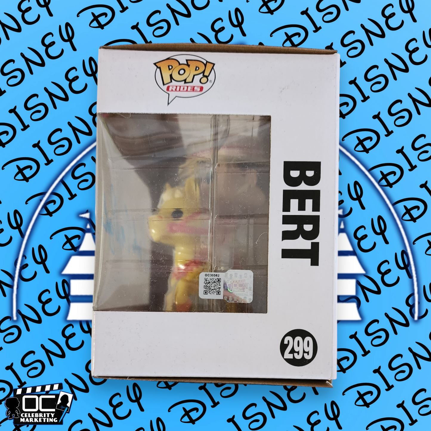 Dick Van Dyke signed Disney 100 Mary Poppins Bert Funko #299 OCCM QR autograph-A