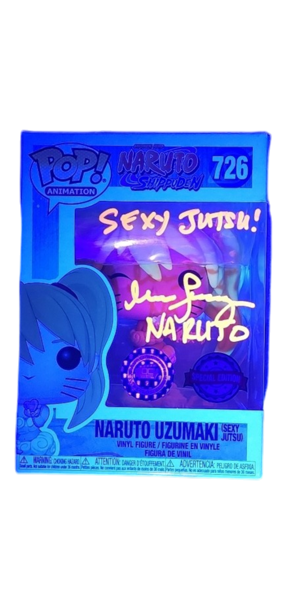 Maile Flanagan Signature Series: Naruto Shippuden Naruto Uzumaki Funko (#/25)