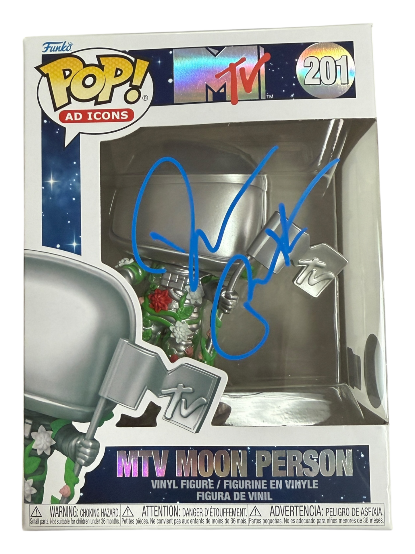 Darius Rucker Signature Series: MTV Moon Person Funko Pop! 201 (#/50)