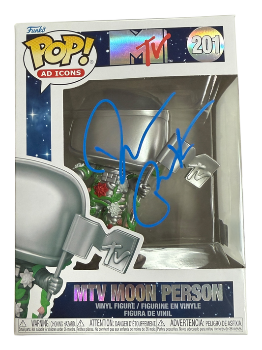 Darius Rucker signed MTV Moon Person Funko Pop! #201 - Blue