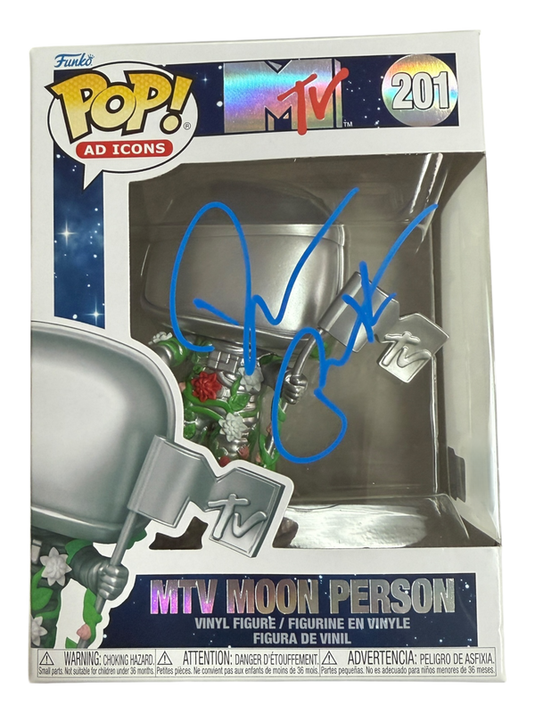 Darius Rucker signed MTV Moon Person Funko Pop! #201 - Blue