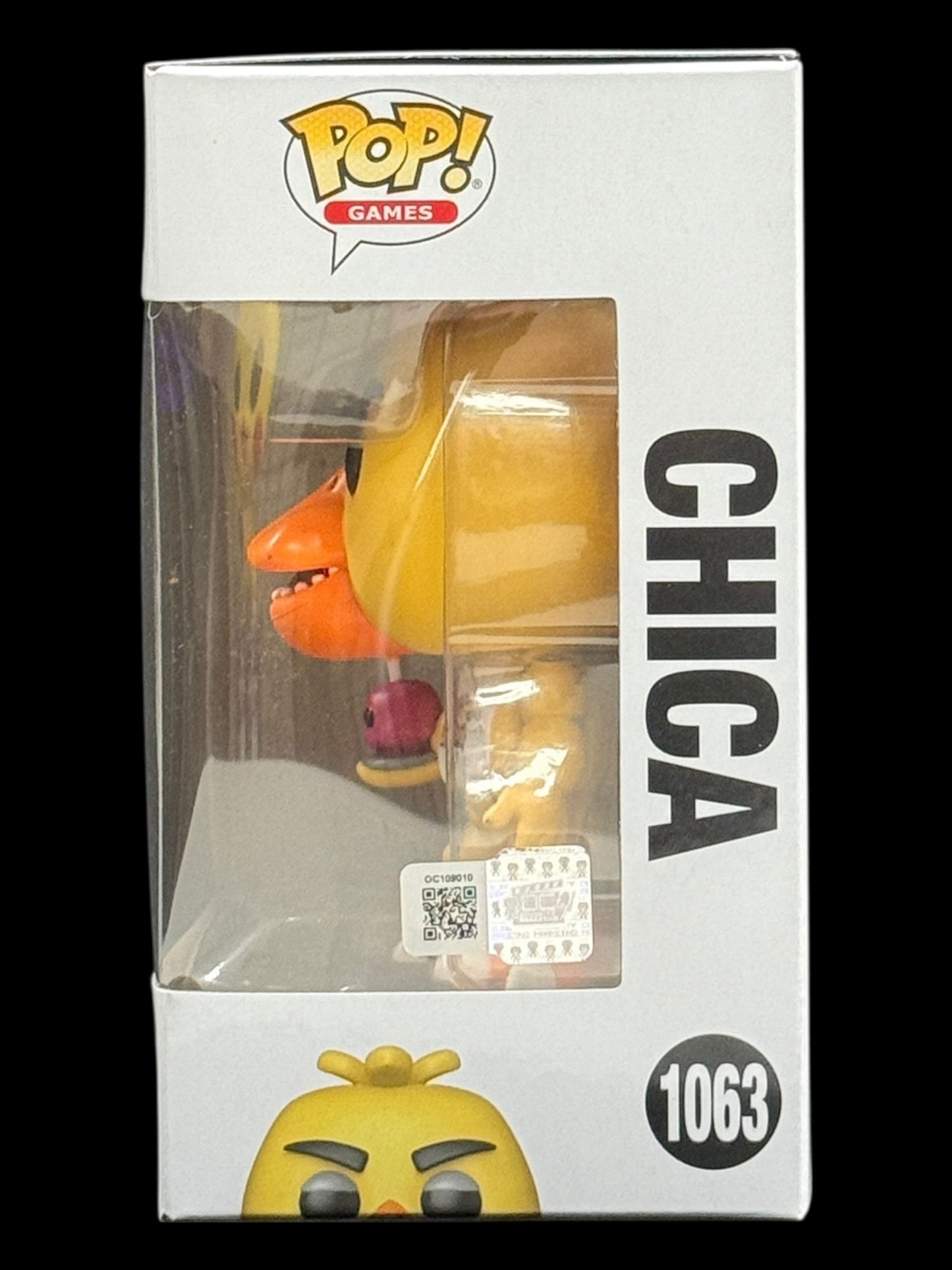 Jess Weiss signed Chica Five Nights at Freddy's Funko Pop! - Purple