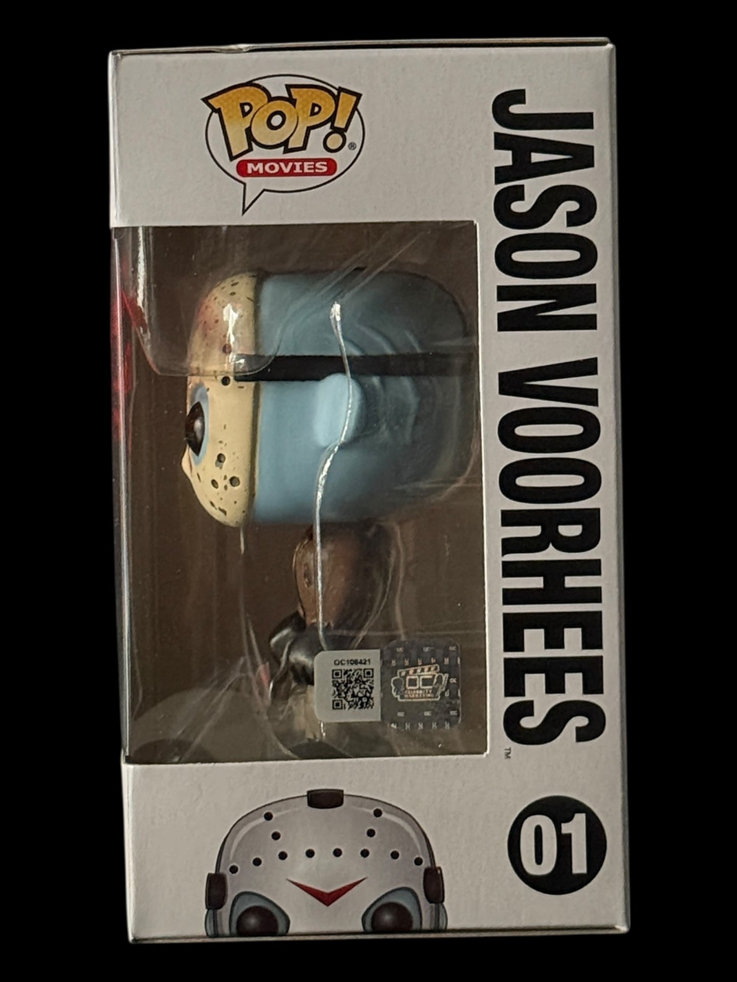 Tom Morga signed Jason Voorhees Friday the 13th Funko Pop! - Red