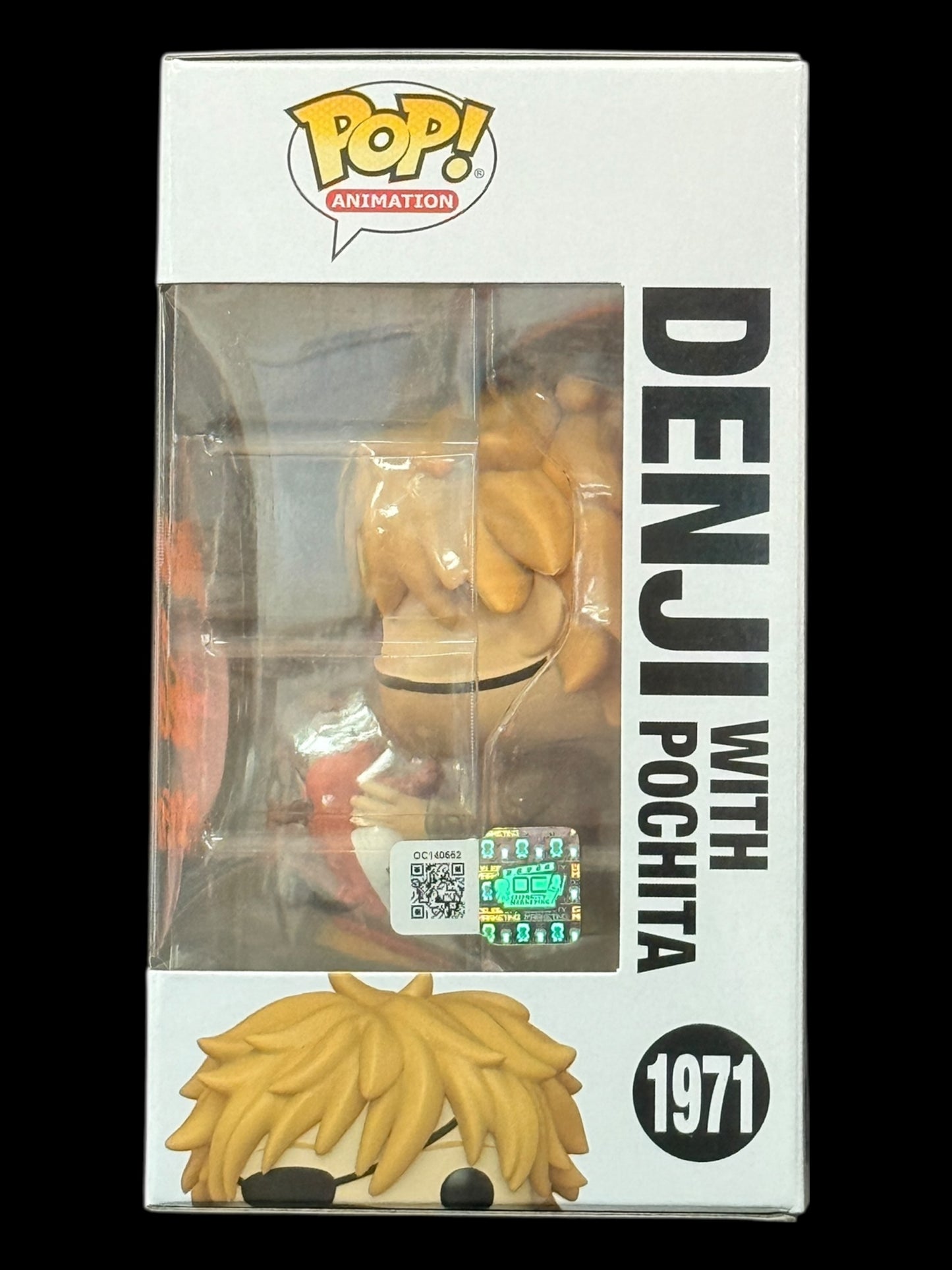 Lindsay Seidel signed Chainsaw Man Denji with Pochita Funko Pop!