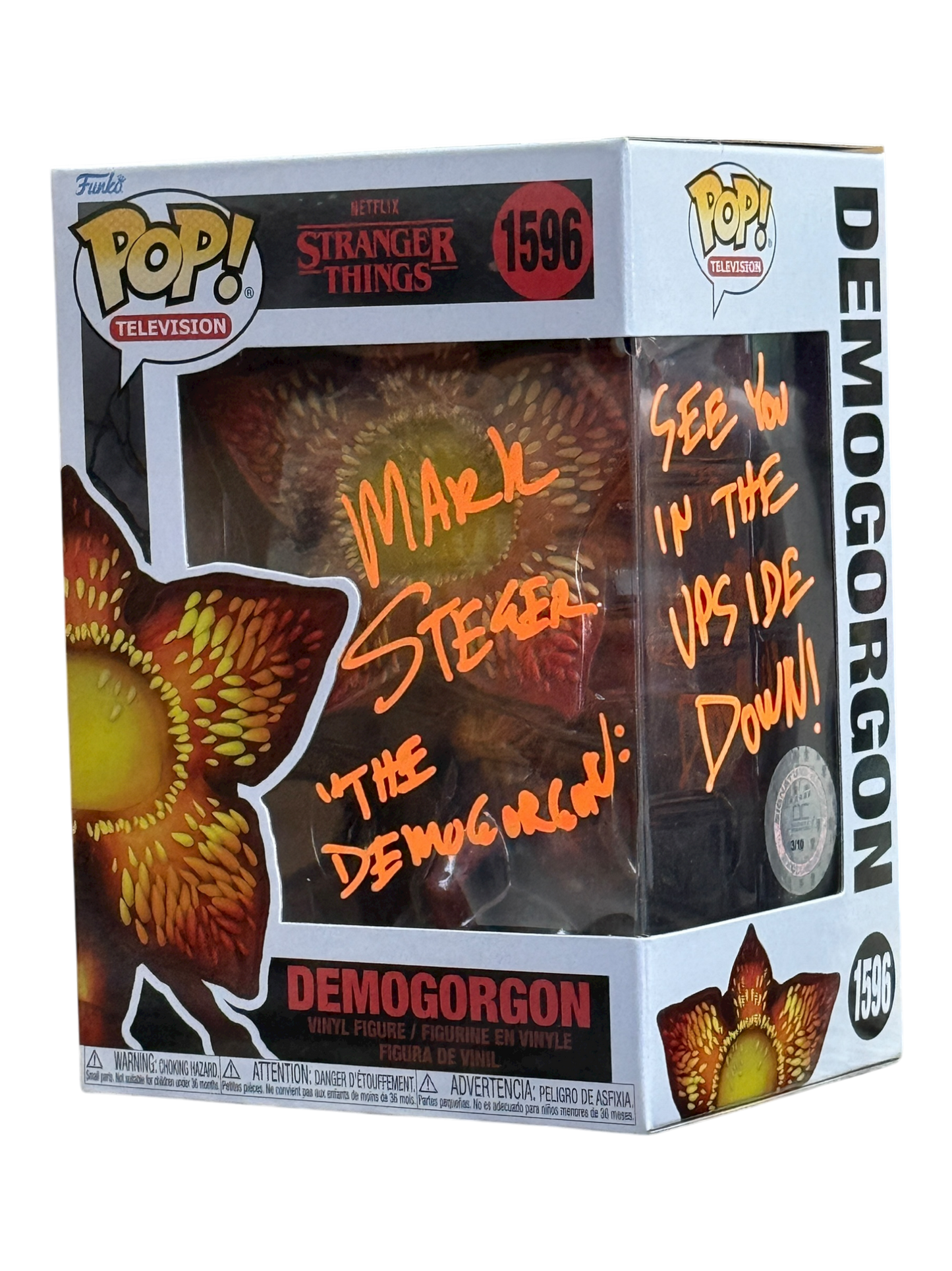 Mark Steger: Stranger Things Demogorgon Funko Pop! #1596 (#/10)