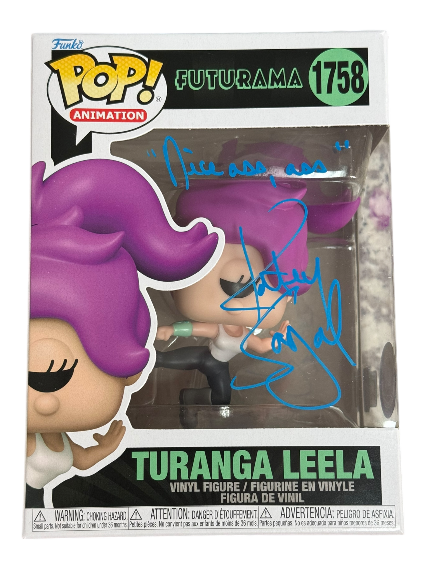 Katey Sagal Signature Series Futurama Turanga LeelaFunko Pop! #1758 (#/25)