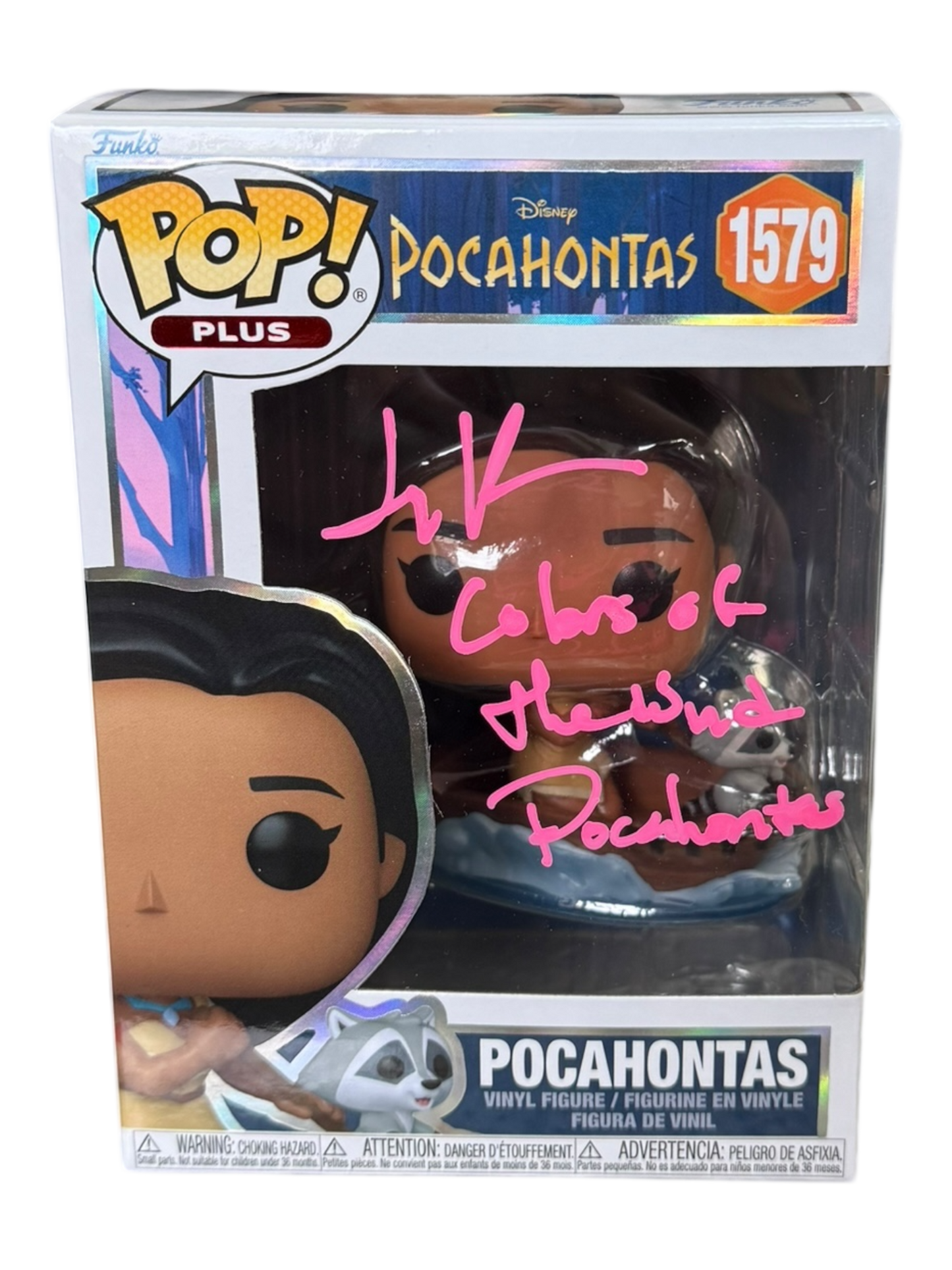 Judy Kuhn Signature Series:  Disney's Pocahontas Funko Pop! Plus #1579 (#/25)