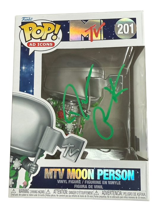 Darius Rucker signed MTV Moon Person Funko Pop! #201 - Green