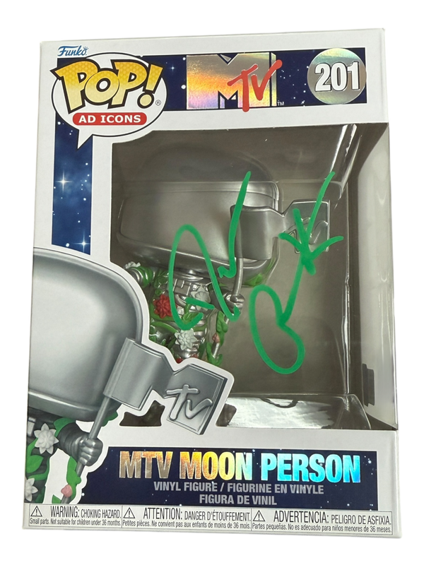 Darius Rucker signed MTV Moon Person Funko Pop! #201 - Green
