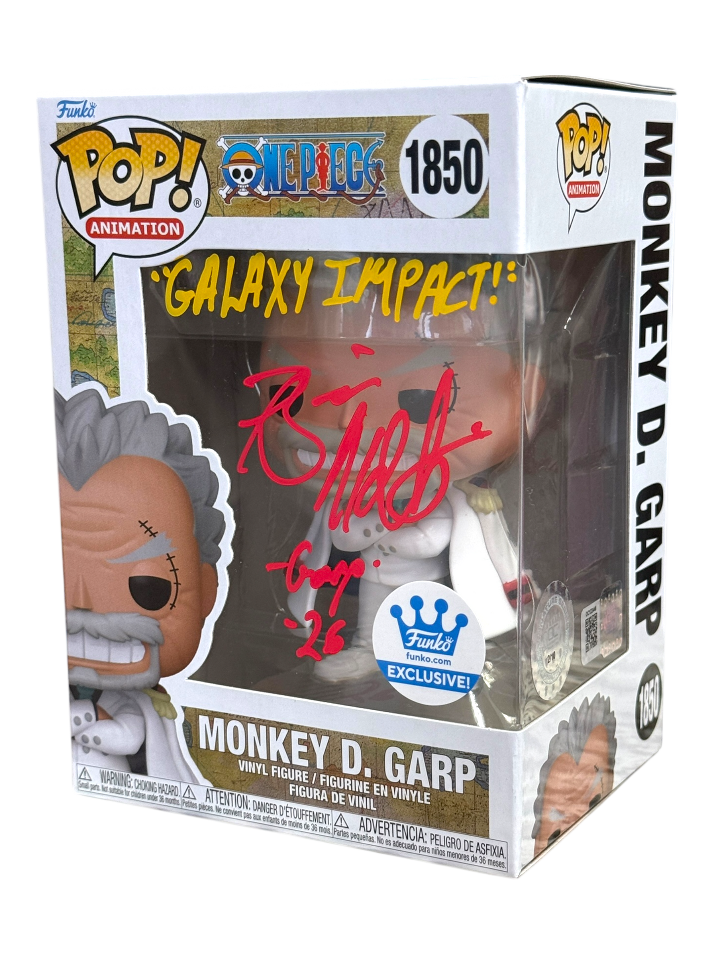 Brian Mathis: One Piece Monkey D. Garp Funko.com Exclusive Funko Pop! #1850 (#/25)