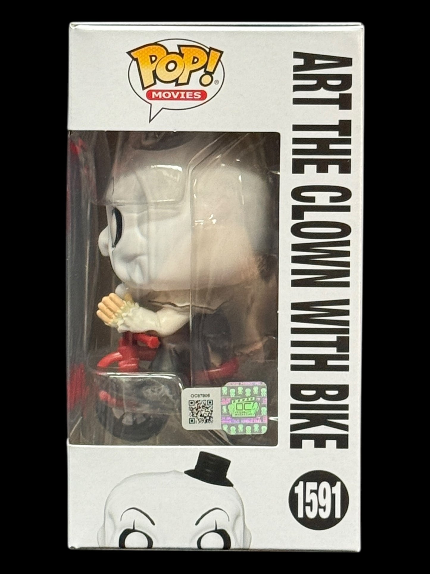 Jon Abrahams signed Art the Clown with Bike Terrifier Funko Pop! - Red