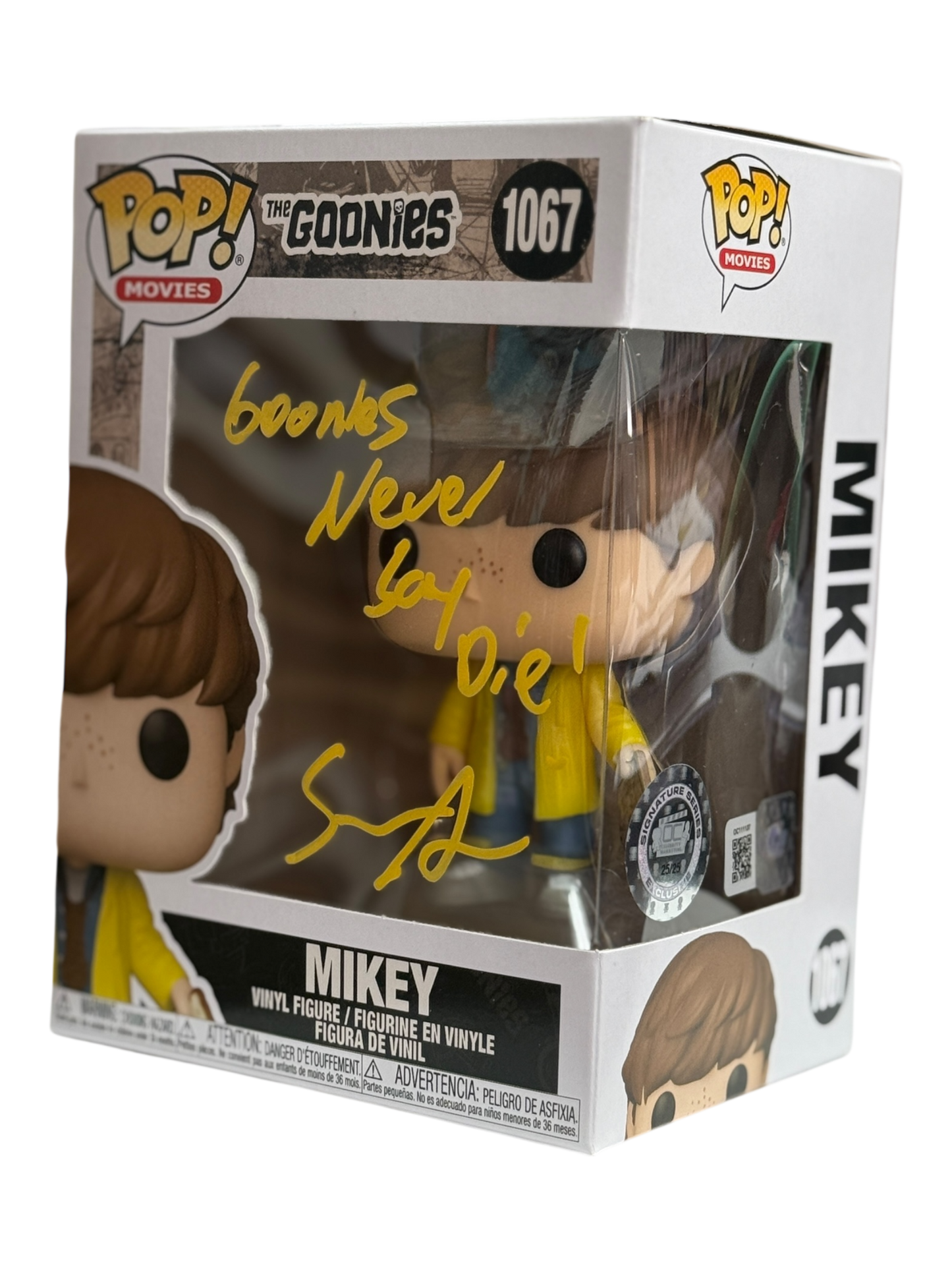 Sean Astin: The Goonies Mikey Funko Pop! #1067 (#/25)