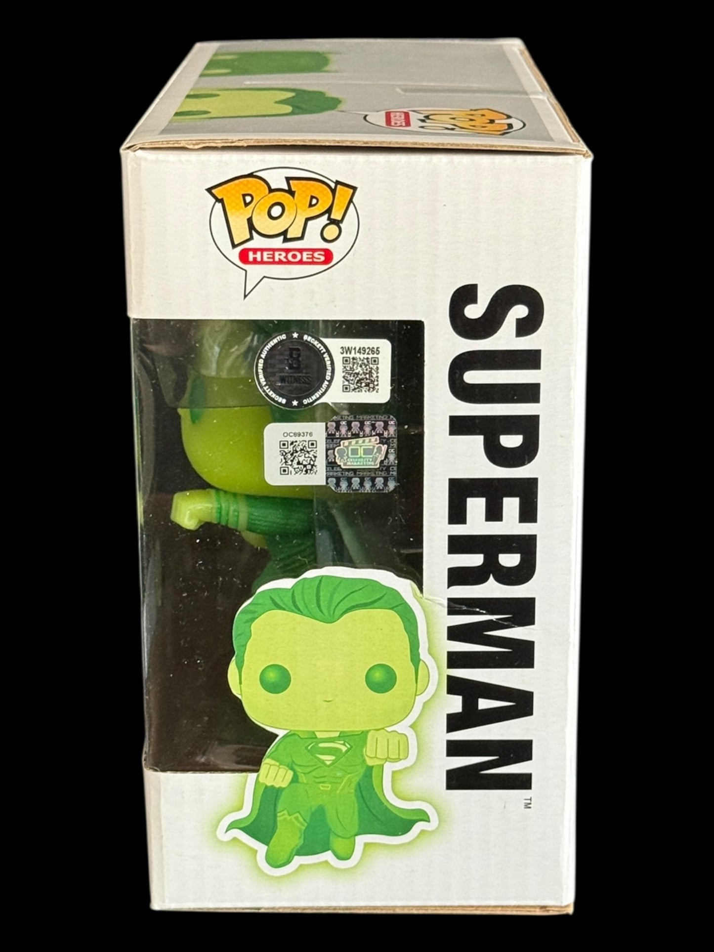 Ben Affleck signed Walmart Exclusive Batman vs Superman 2 pack Funko Pop!