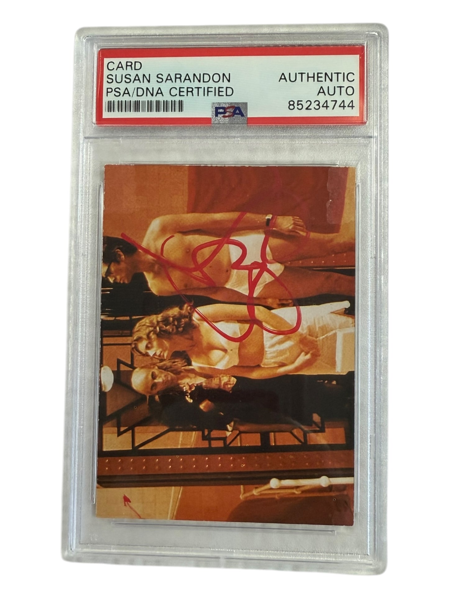 Susan Sarandon signed RHPS Trading Card PSA/DNA Encap #30 (7)