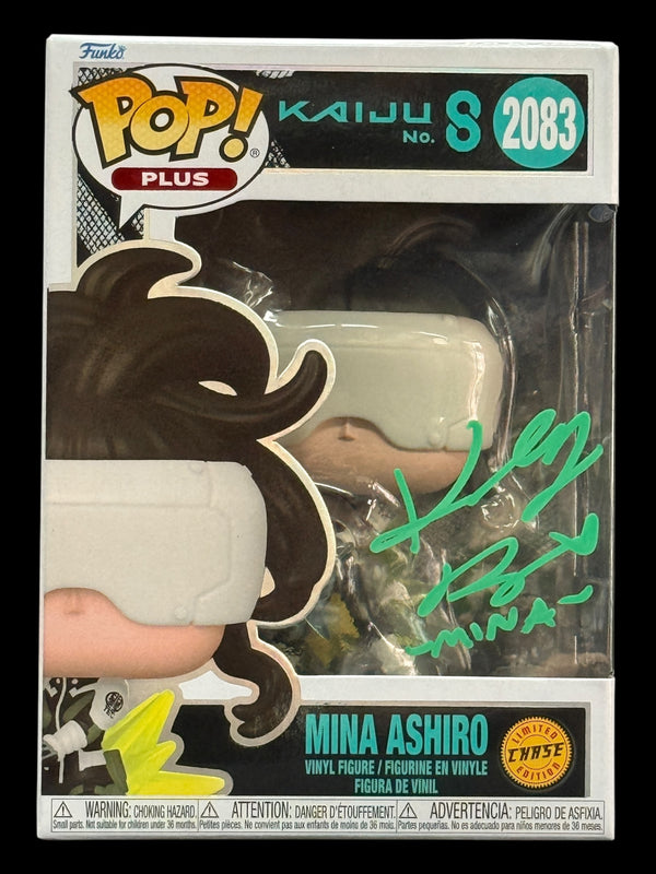 Katelyn Barr signed CHASE LE Mina Ashiro Kaiju No. 8 Funko Pop!