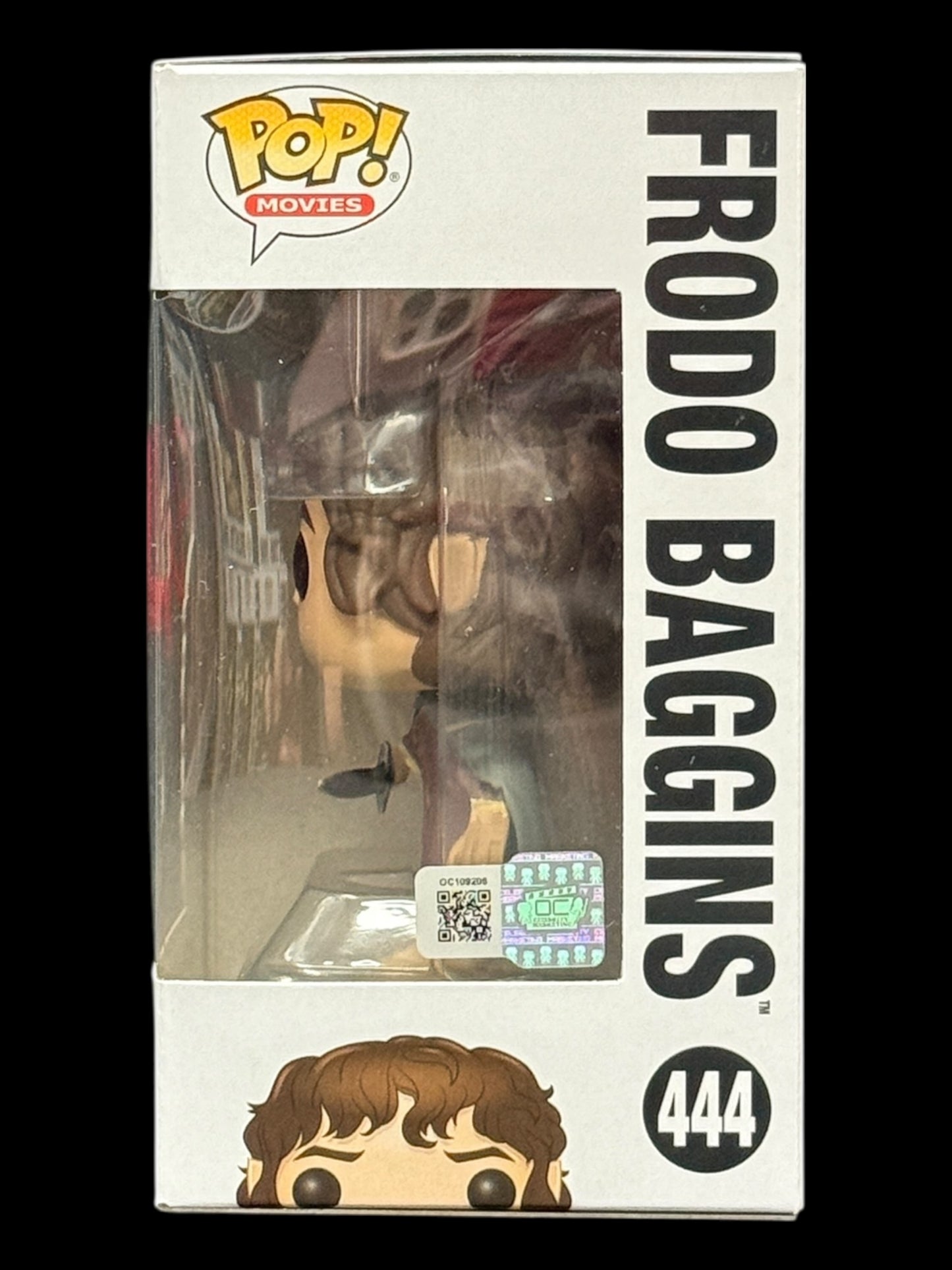 Elijah Wood signed Lord of the Rings Frodo Baggins Funko Pop! - Red