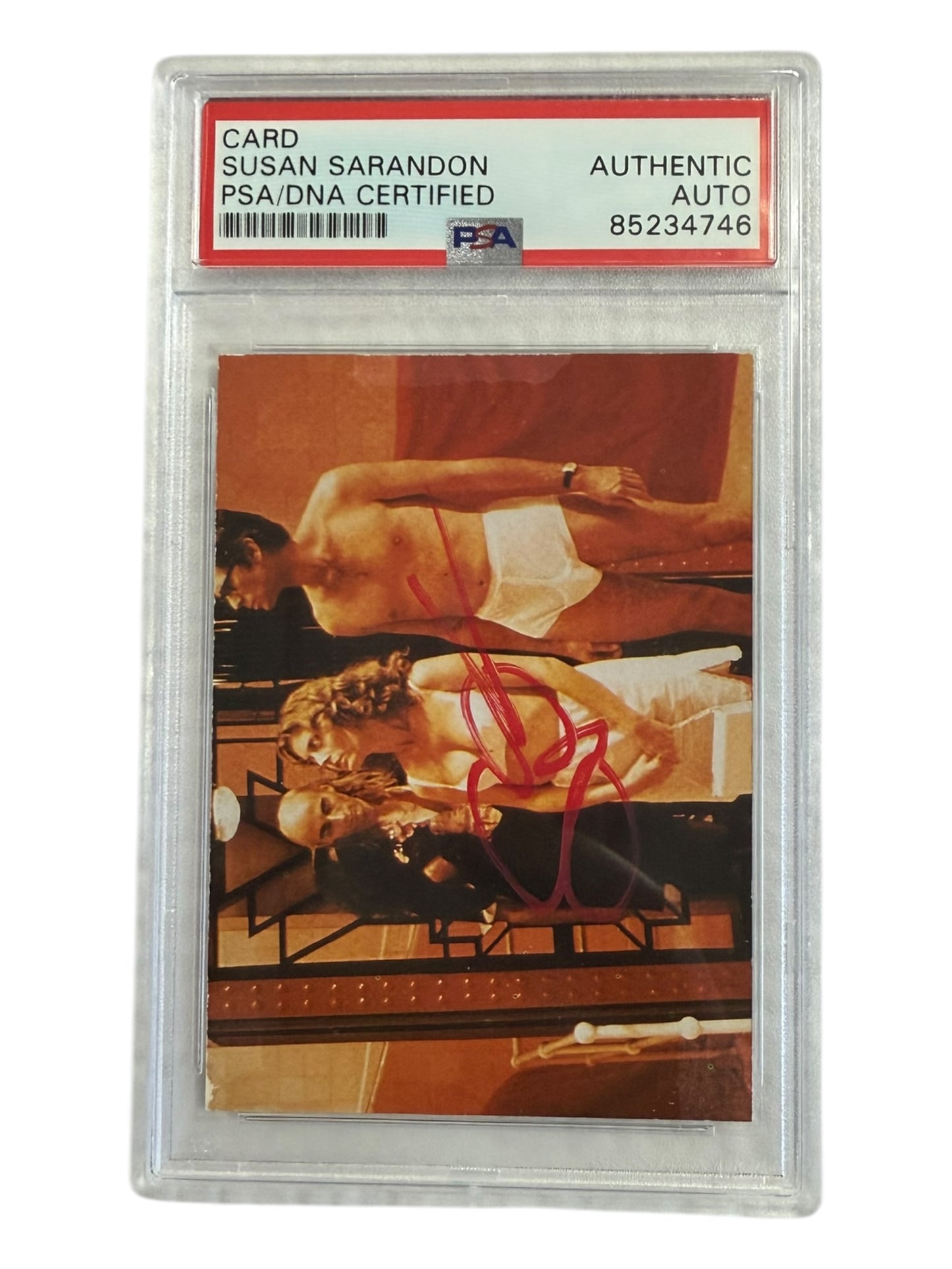 Susan Sarandon signed RHPS Trading Card PSA/DNA Encap #30 (9)