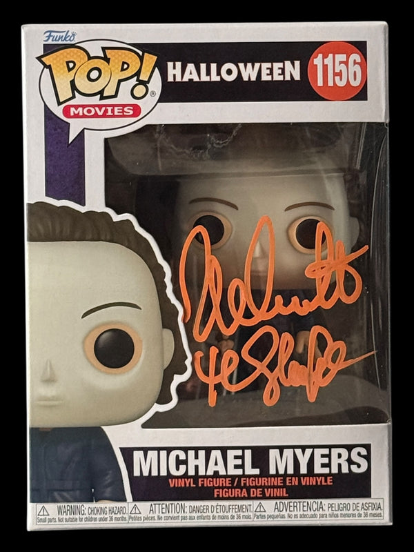 Nick Castle signed Michael Myers Halloween Funko Pop! - Orange