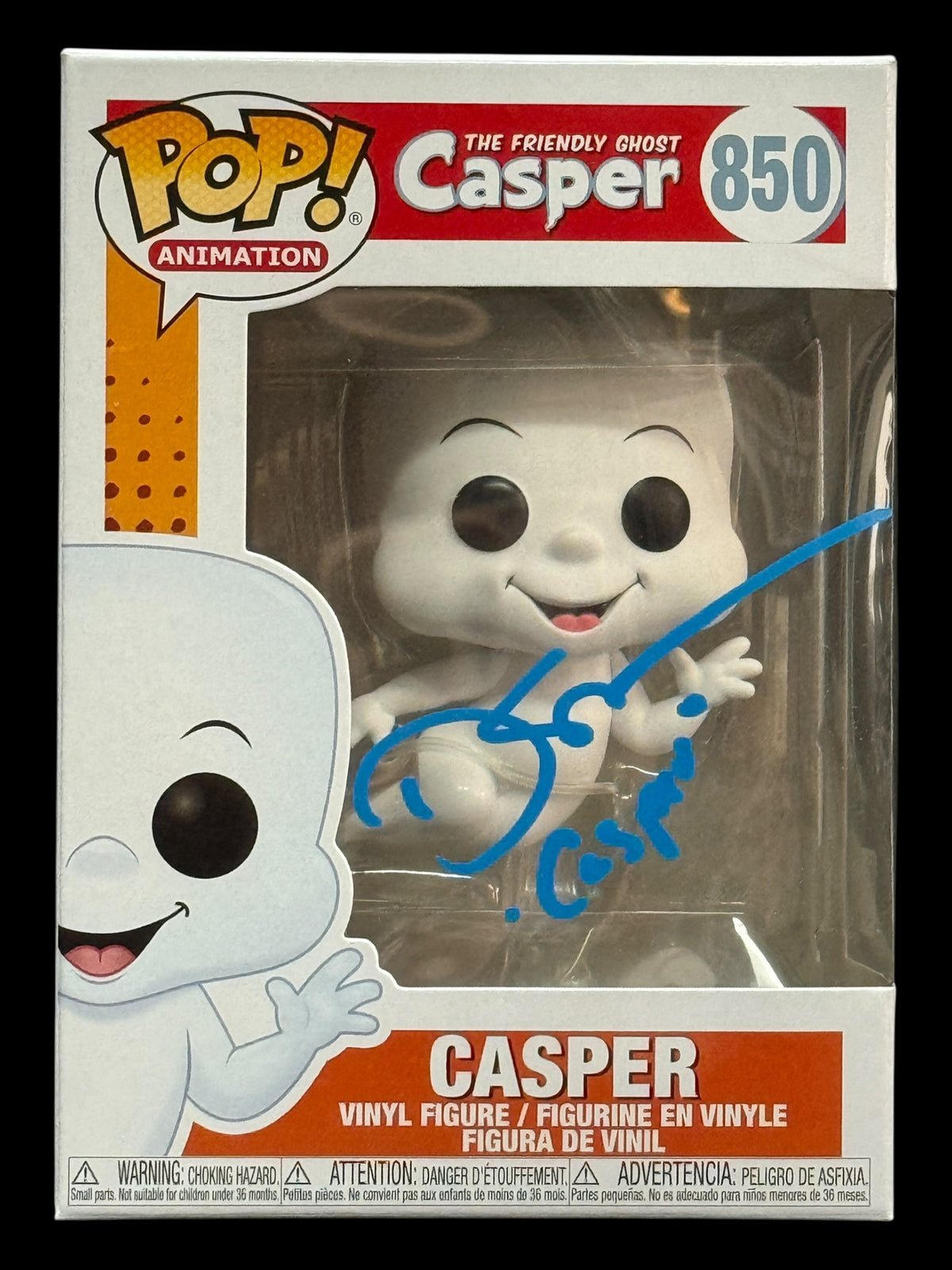 Devon Sawa signed Casper The Friendly Ghost Funko Pop! - Blue
