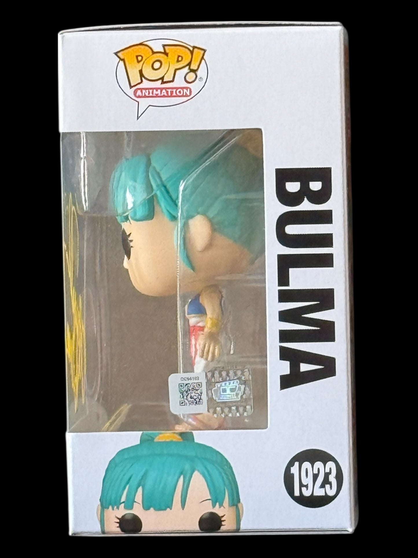 Tiffany Vollmer signed Bulma Dragon Ball Funko Pop! - Yellow