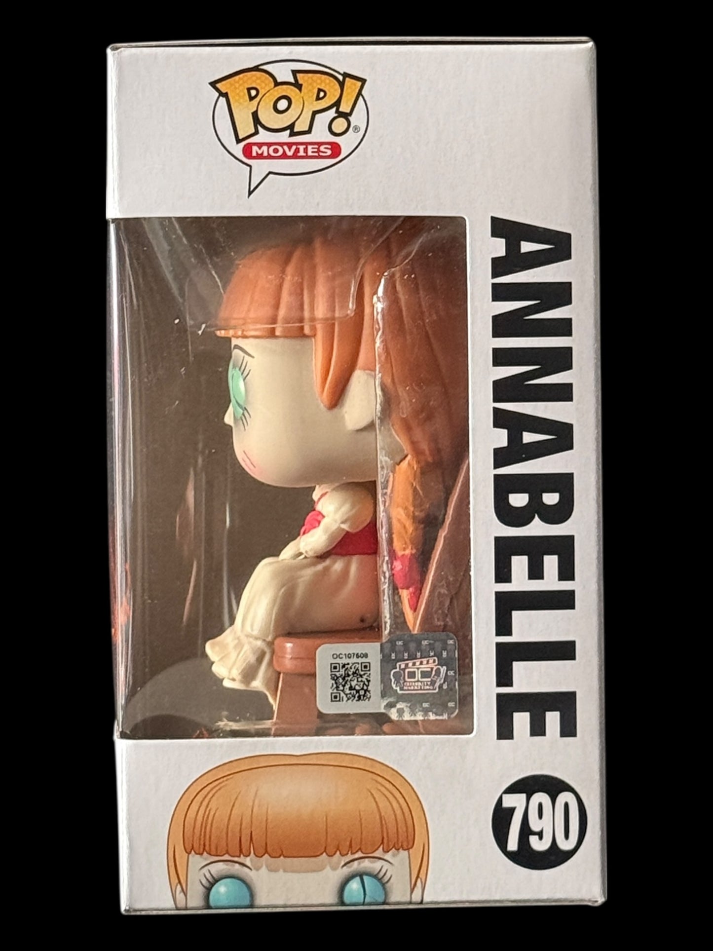 Samara Lee signed Annabelle Comes Home Annabelle Funko Pop!