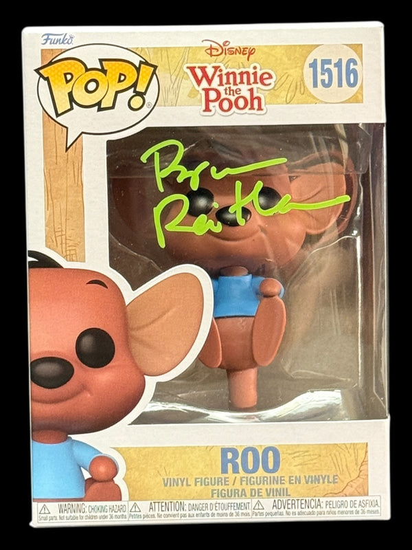 Bruce Reitherman signed Roo Disney Winnie the Pooh Funko Pop!