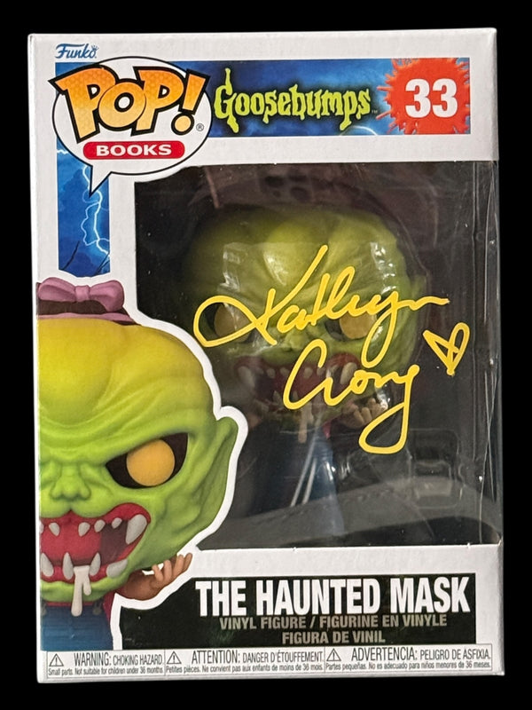 Kathryn Long signed The Haunted Mask Goosebumps Funko Pop!