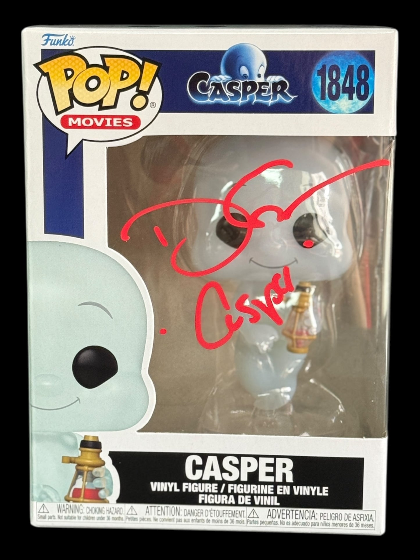 Devon Sawa signed Casper Funko Pop! - Red