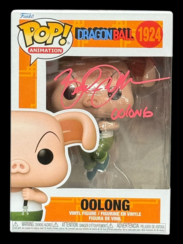 Brad Jackson signed Oolong Dragon Ball Funko Pop!