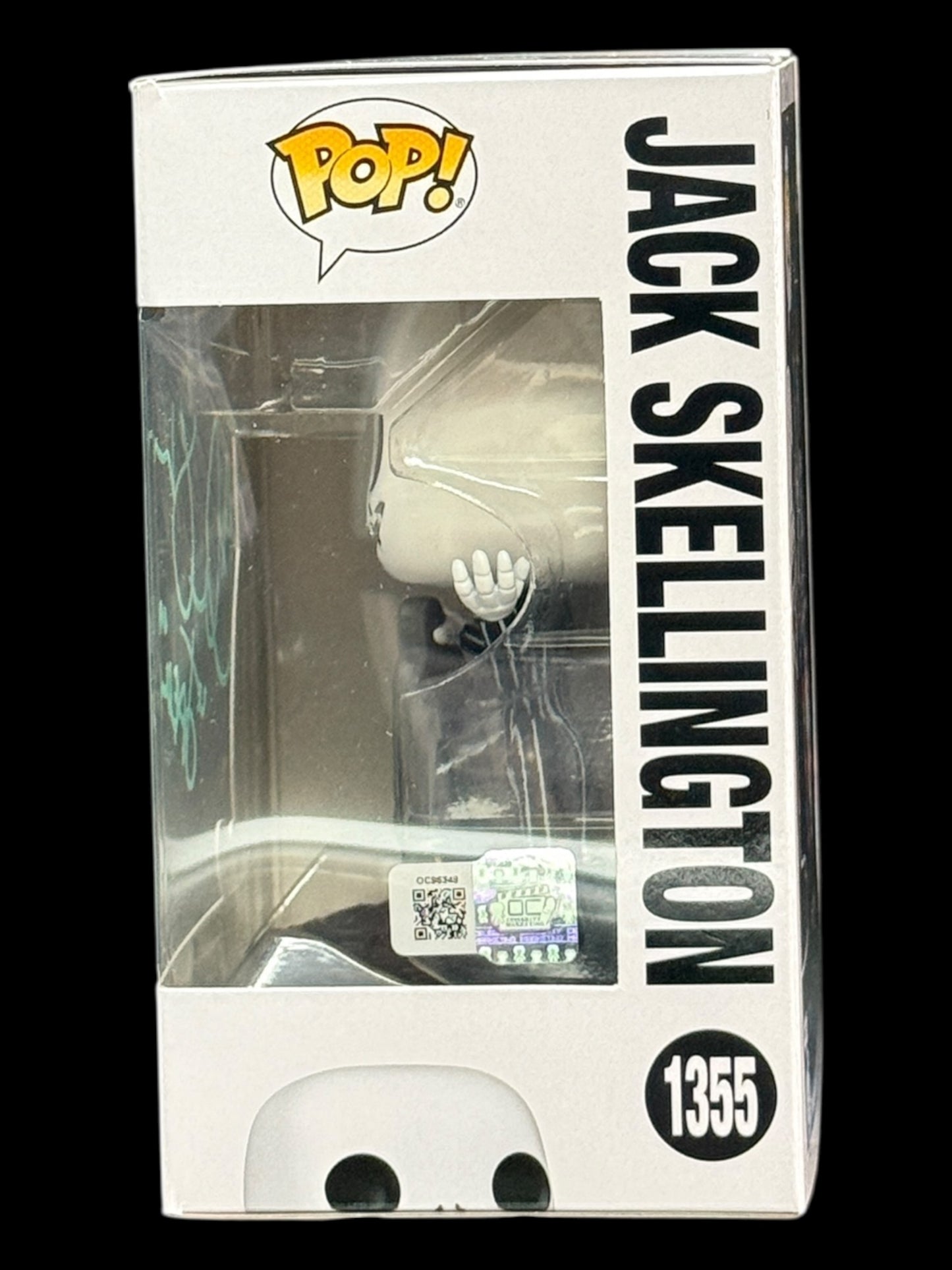 Chris Sarandon Signed Jack Skellington Disney The Nightmare Before Christmas 30th Funko Pop!