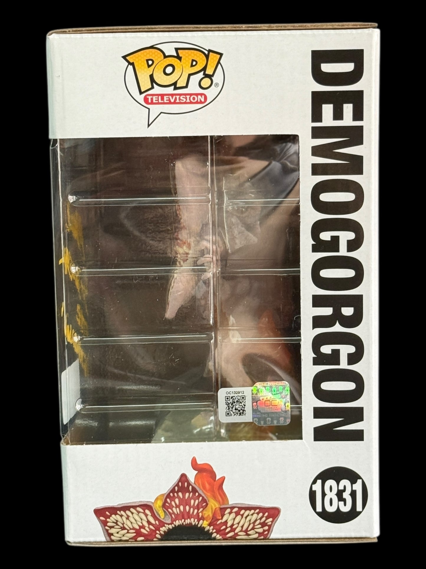 Mark Steger signed Funko Special Edition Stranger Things Demogorgon Funko Pop! - Yellow