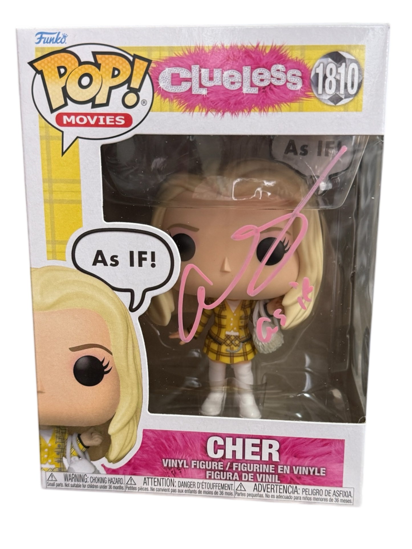 Alicia Silverstone: Clueless Cher Funko Pop! #1810 (#/25)