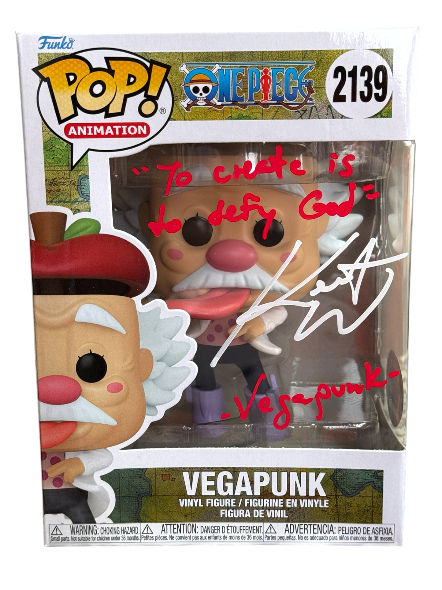 Kent Williams: One Piece Vegapunk Funko Pop! #2139 (#/25)