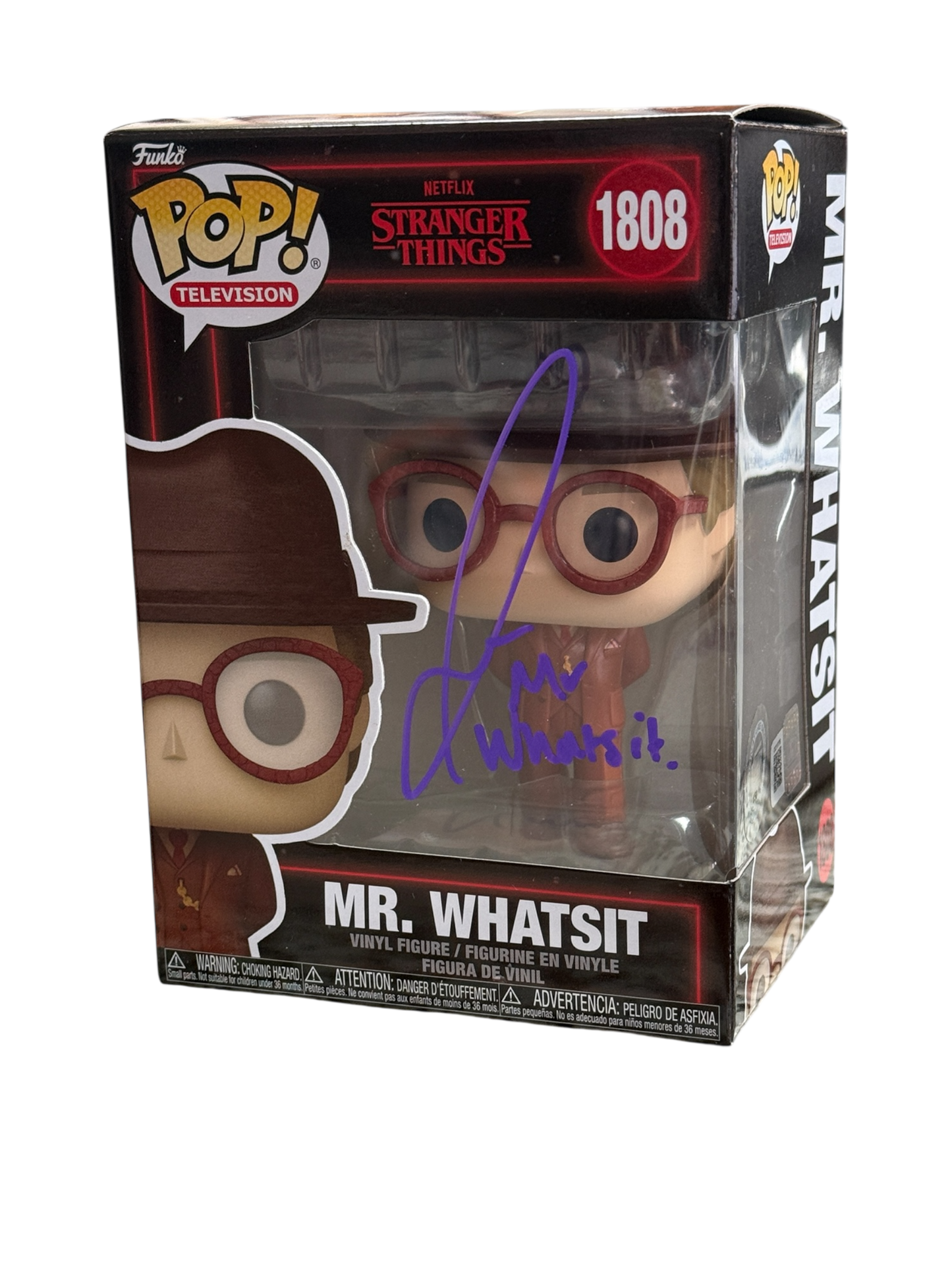 Jamie Campbell Bower Signature Series: Netflix Stranger Things Mr. Whatsit Funko Pop! #1808 (#/50)