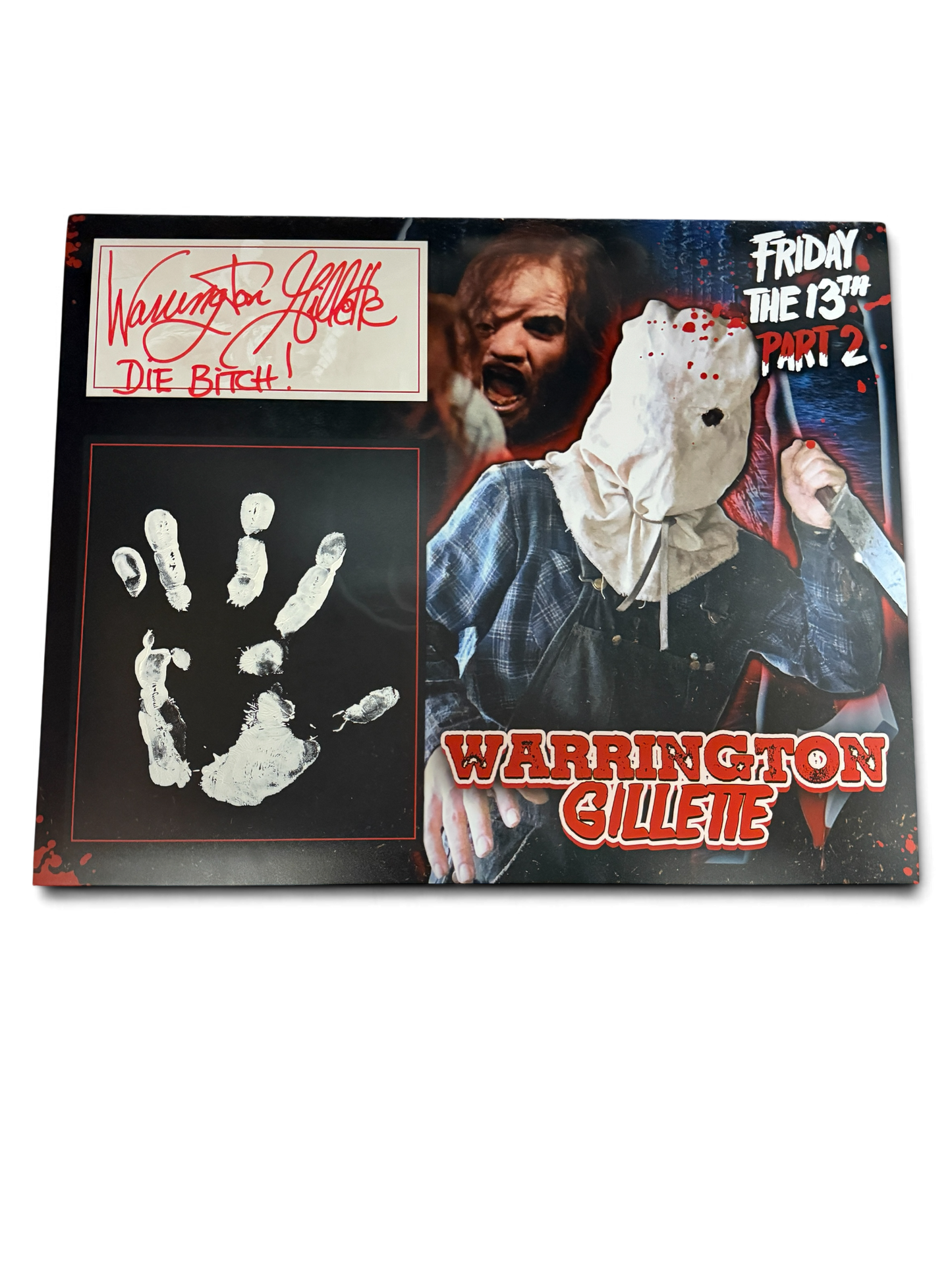 Warrington Gillette Handprint Signature Series
