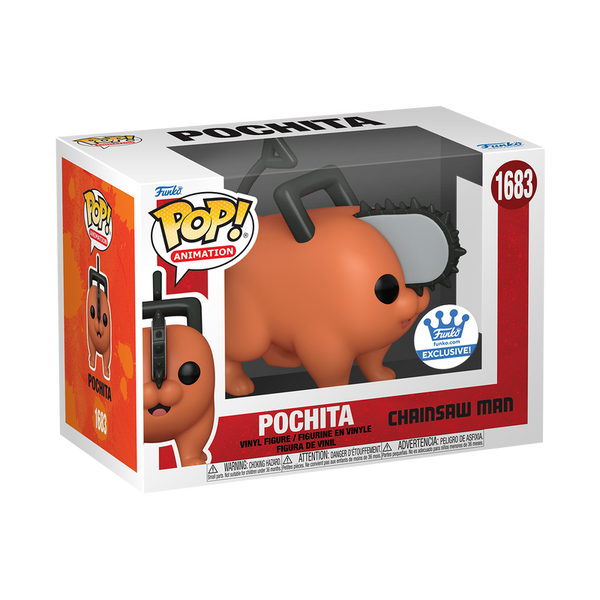 Lindsay Seidel signed Funko.com Exclusive Chainsaw Man Pochita Funko #1683 (Pre-Order)