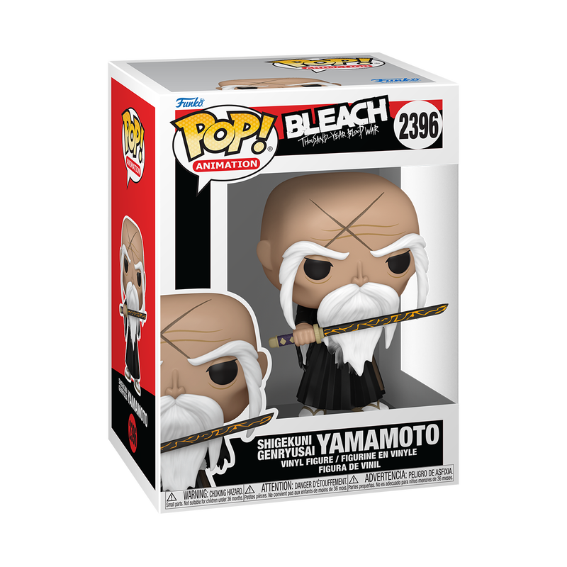 Neil Kaplan signed Bleach Thousand Year Blood War Shigekuni Genryusai Yamamoto Funko Pop! #2396 (Pre-Order)