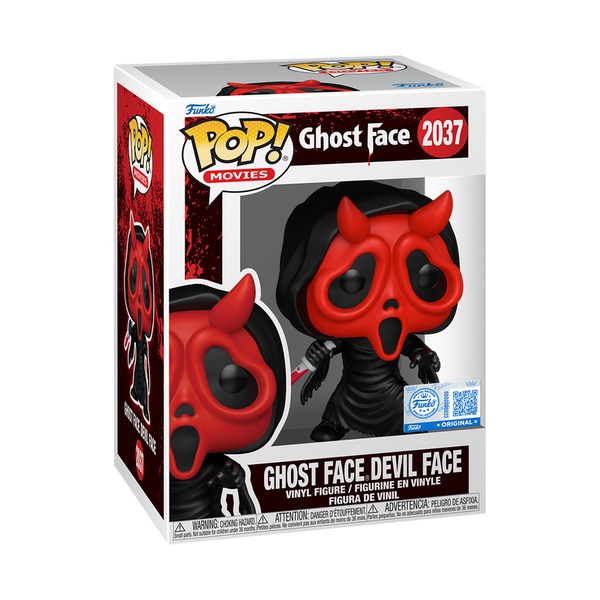 Skeet Ulrich signed Devil Face Ghost Face Funko Pop! #2037 (Pre-Order)