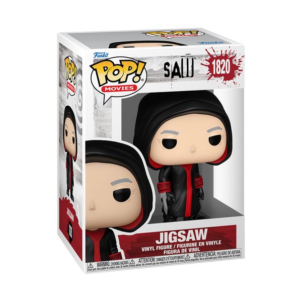 Tobin Bell Signed Saw Jigsaw Funko Pop! #1820 (Pre-Order)
