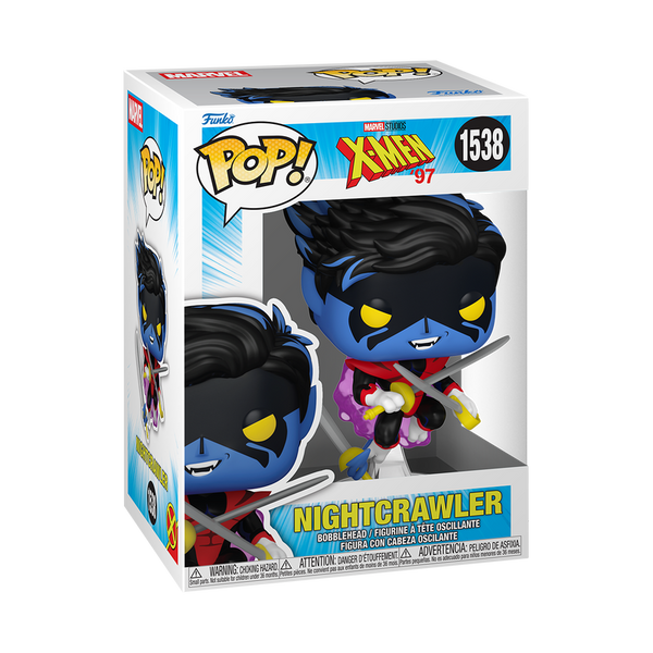 Adrian Hough signed X-MEN '97 Nightcrawler Funko Pop! #1538 (Pre-Order)