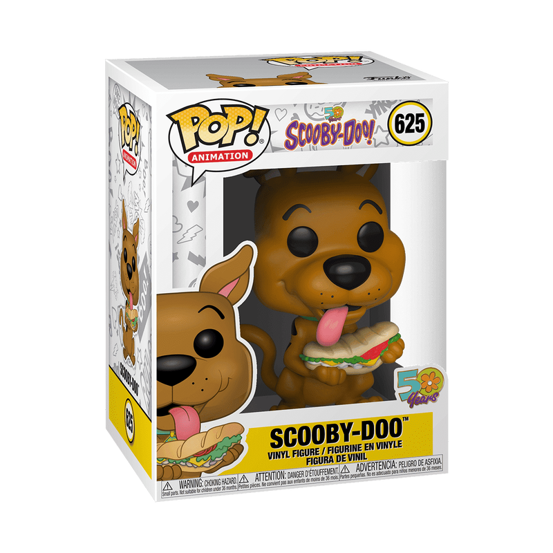 Scott Innes signed Scooby-Doo 50 Years Anniversary Funko Pop! 625 (Pre-Order)