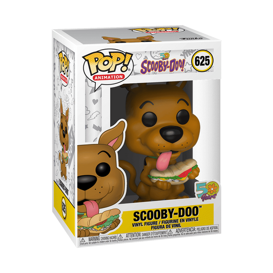 Scott Innes signed Scooby-Doo 50 Years Anniversary Funko Pop! 625 (Pre-Order)